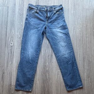 American Eagle Outfitters Men's Blue Straight Jeans